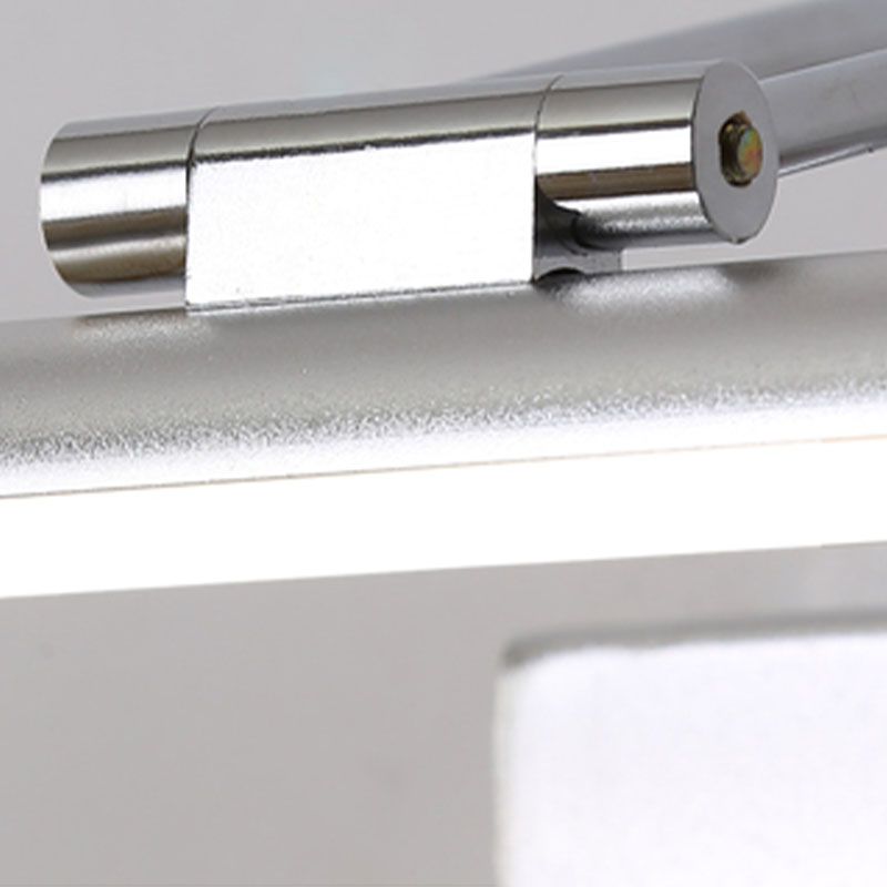 Luci di applique a parete lineare moderna Metal 1 Light Sconce Light con ombra acrilica