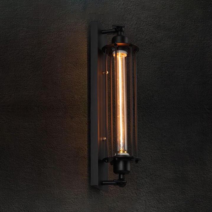 Stile industriale Accensione rettangolare SCONCE METALI