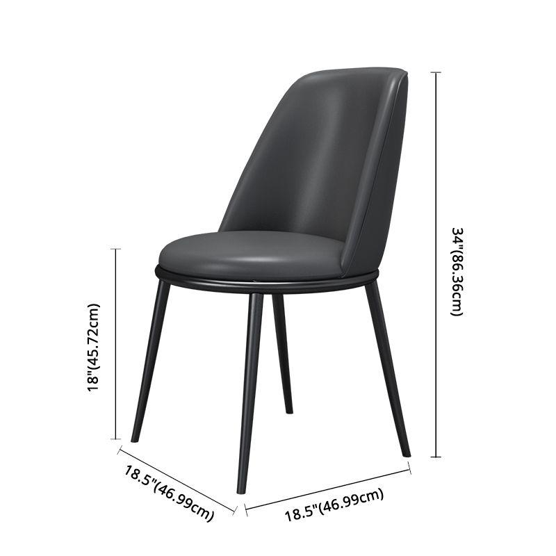 Minimalist Sintered Stone Dining Room Set with Black Base Formal Dining Table Furniture