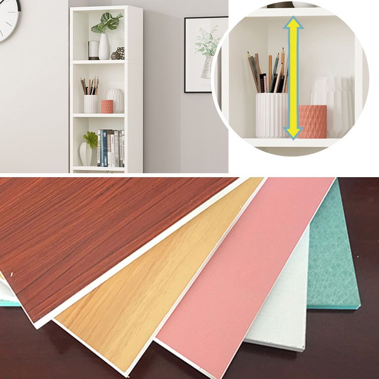 Closed Wooden Bookshelf Modern Home Living Room Study Corner Bookcase