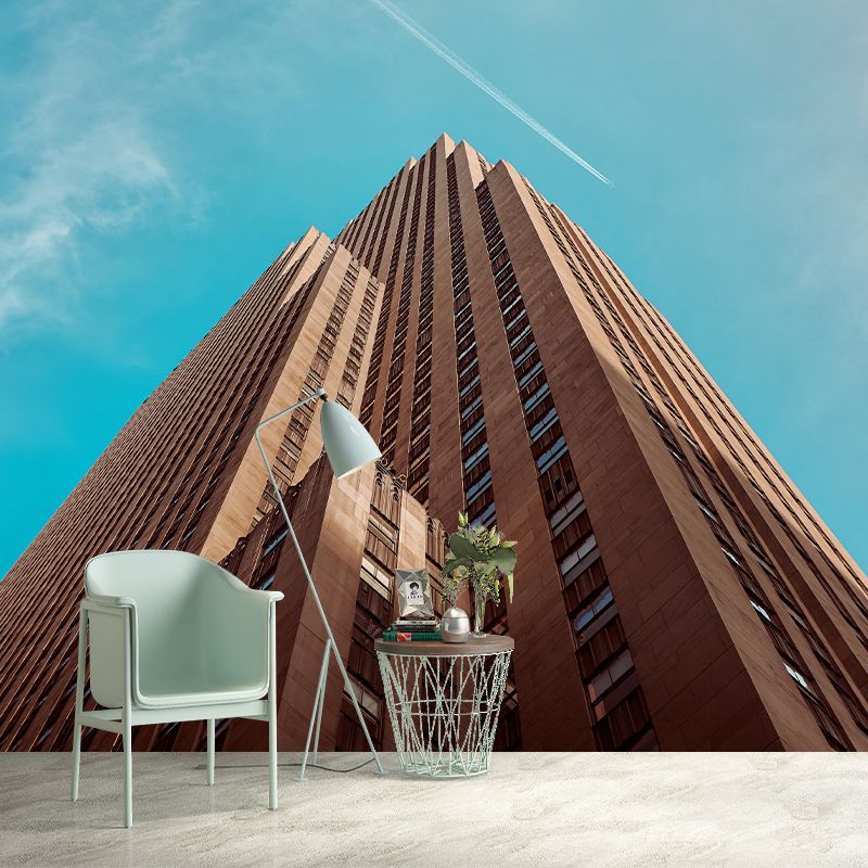 Mildew Resistant Contemporary Construction Mural Decorative for Decoration