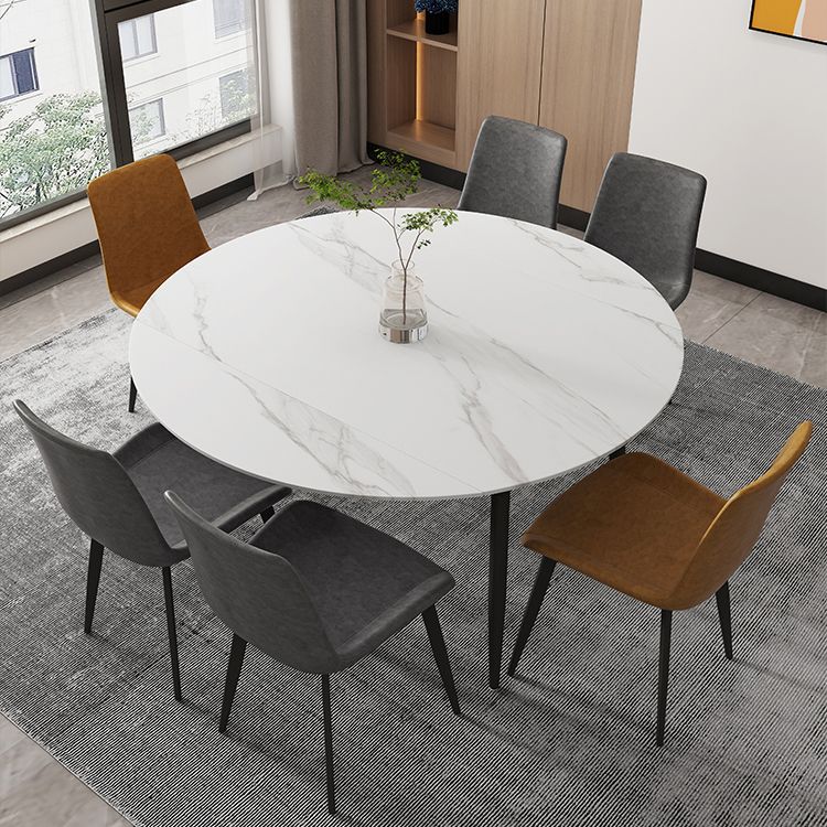 Modern 1/4/5/7 Pieces Dining Set Sintered Stone Top Dining Furniture