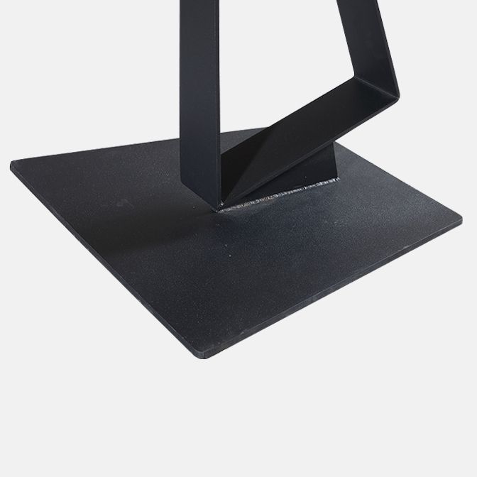 Black Wood Dining Table Set 1/2/3 Pieces Dinette Set for Home