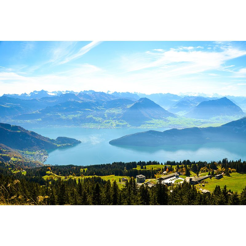 Photography Environment Friendly Mural Wallpaper Mountains Bedroom Wall Mural