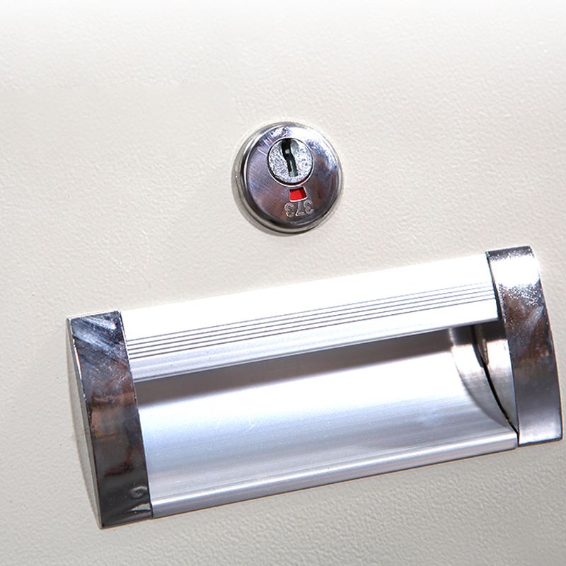 Contemporary Wardrobe Metal Freestanding Wardrobe Closet with Locks