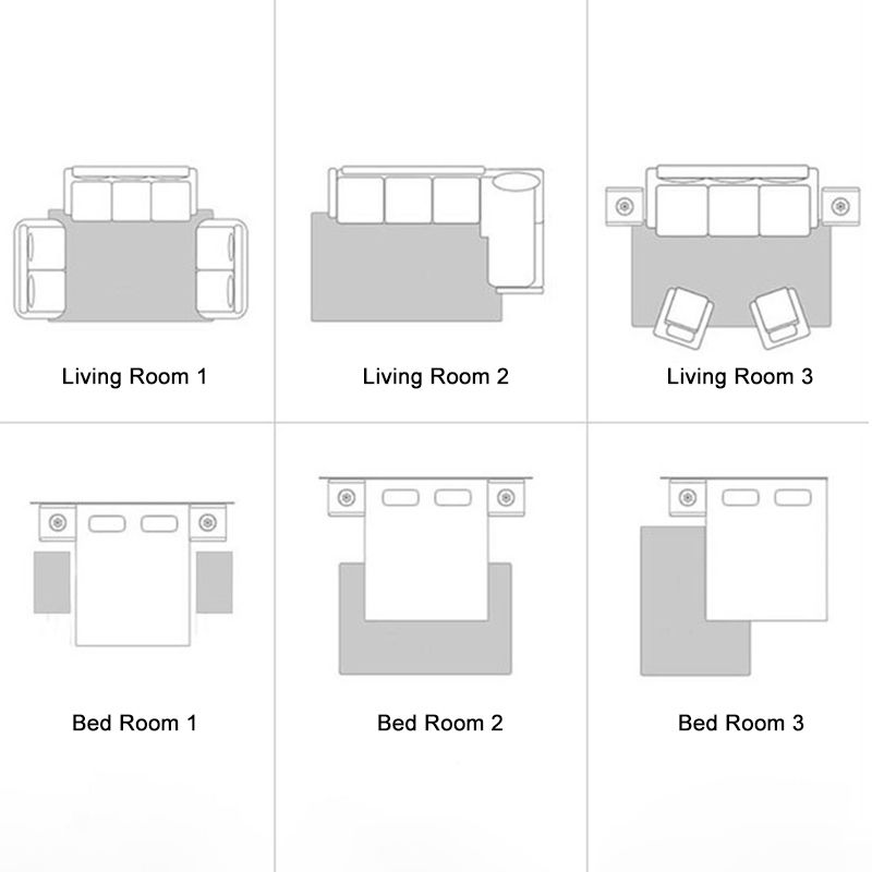 Marokkanischer Medaillon -Print Teppich mehrfarbiger Polyester Teppich Teppich Fleckenresistent Fläche Teppich für Wohnkultur