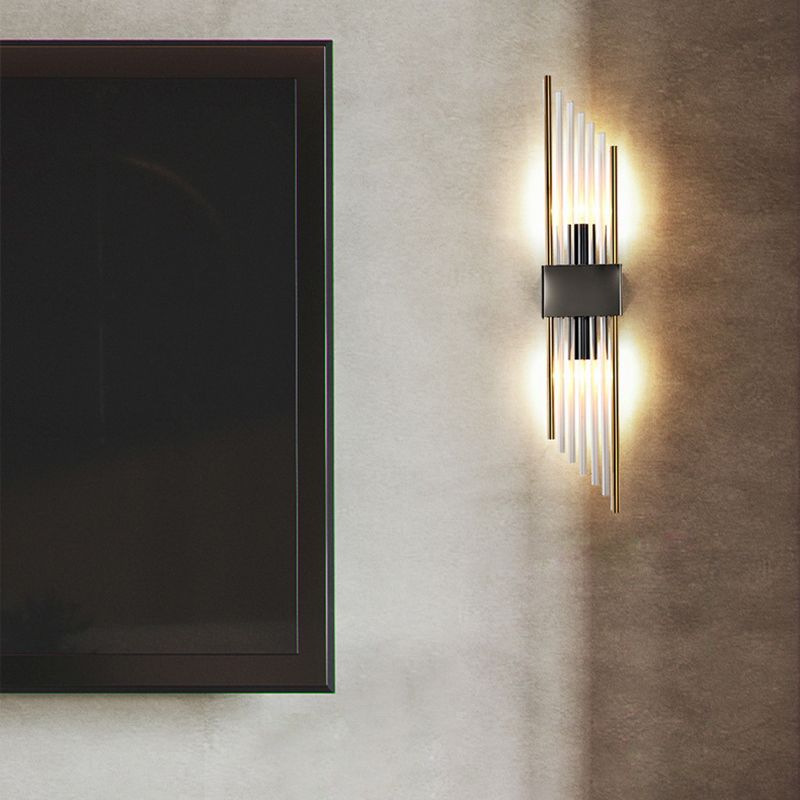 Éclairage de mur de style postmoderne à 2 légers