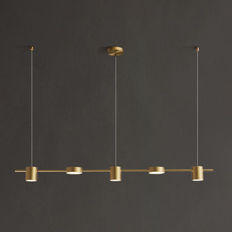 5 Lights Lighting Lighting Lighting colgante colgante de la isla de cocina ligera Luces colgantes