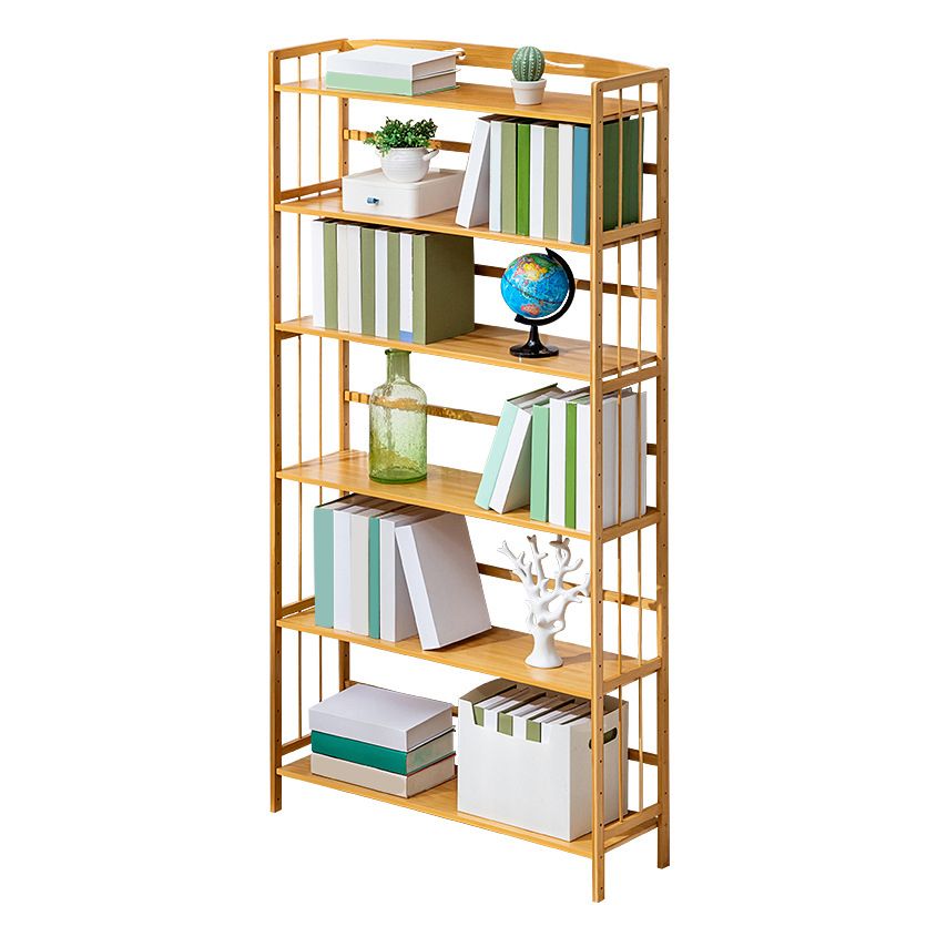 Rectangle Wooden Bookshelf Modern Style Home Office Bookcase