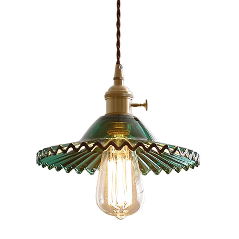 Glass Light Light Light Industrial Flat Down Light per il bando