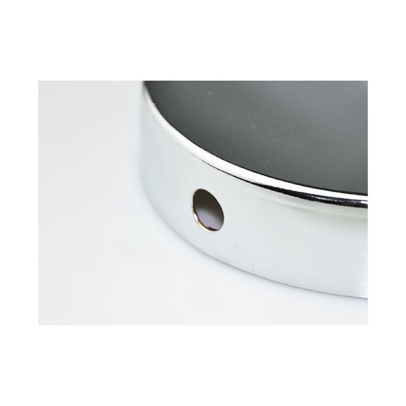 Vanité cristalline translucide Approche légère 1 lampe de vanité de vanité de cercle léger pour salle de bain