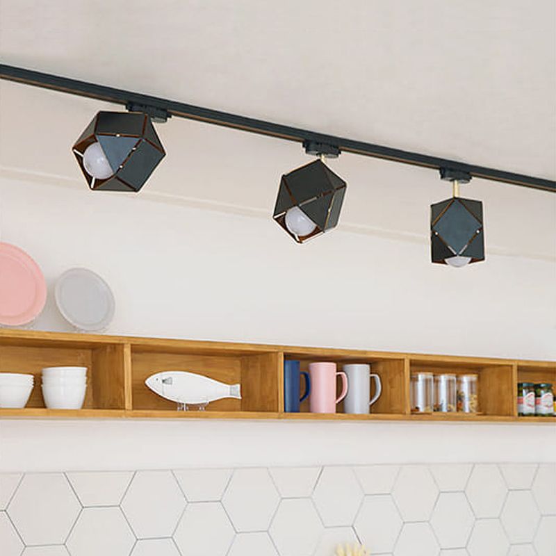 Modern Minimalist Track Lighting Antique Industrial Style Home Living Room Bedroom Commercial Coffee Shop Creative Rail Lamps