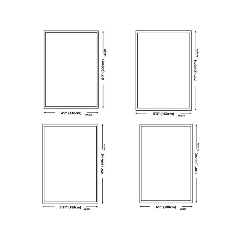 Brown Modern Rug Polyester Graphic Indoor Rug Tear Resistant Rug for Living Room