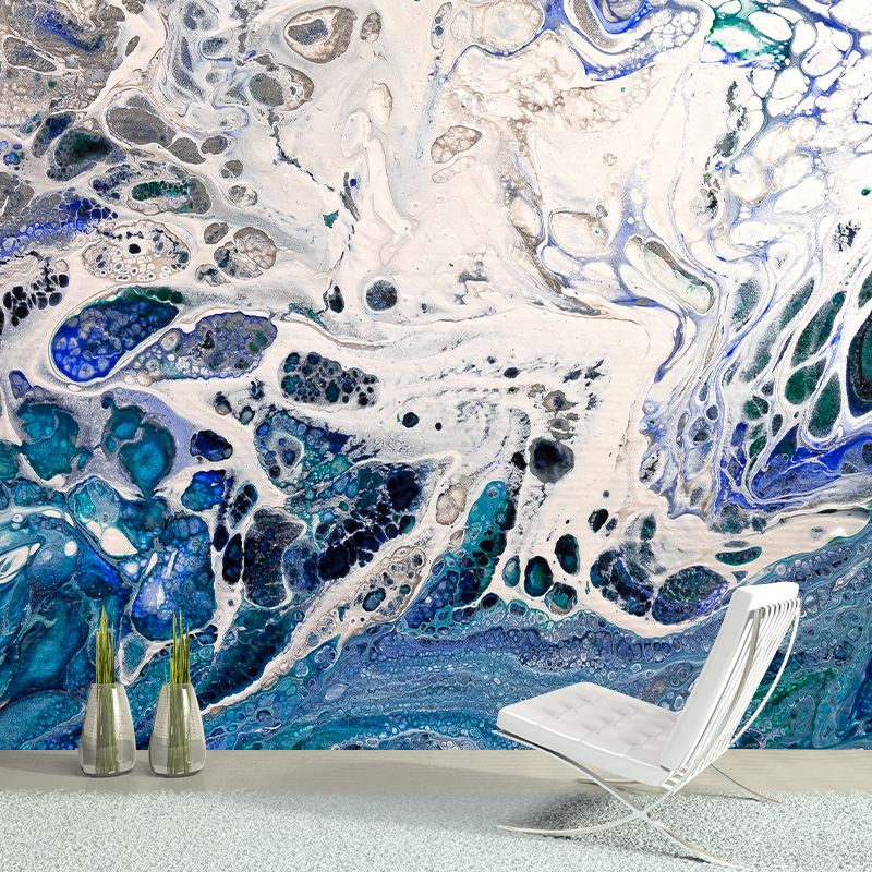 Abstract Illustration Mural Wallpaper Modern Wall Covering for Sleeping Room