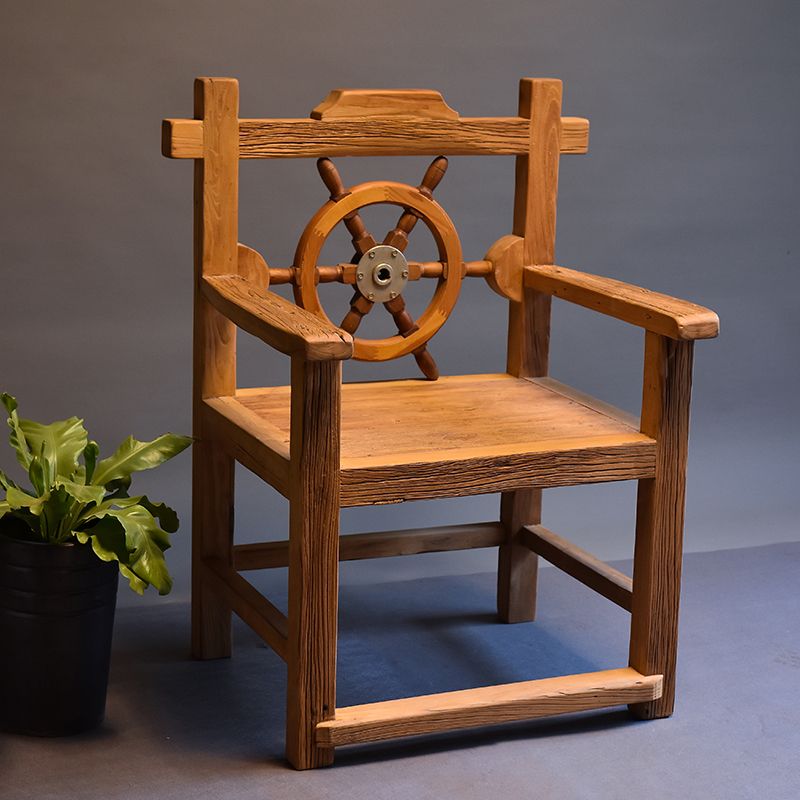 Dining Room Footrest Dining Chair Home Solid Wood Dining Chair