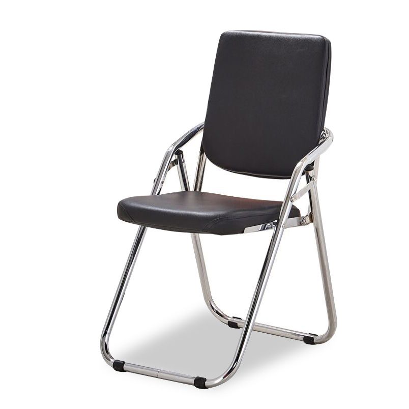 Chaise d'intérieur et d'extérieur moderne, chaise d'appoint pliante en métal, sans accoudoirs, à dossier ouvert