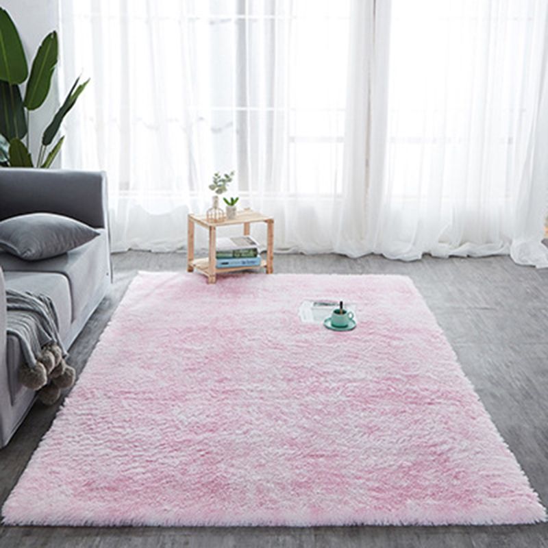 Casual Rug Fluffy Tie Dye Print Rug Washable Carpet for Living Room