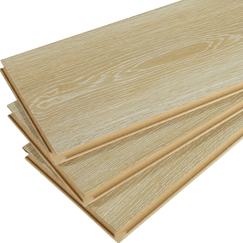 Traditional Flooring Planks Solid Wood Water Resistant Click Lock Wooden Floor