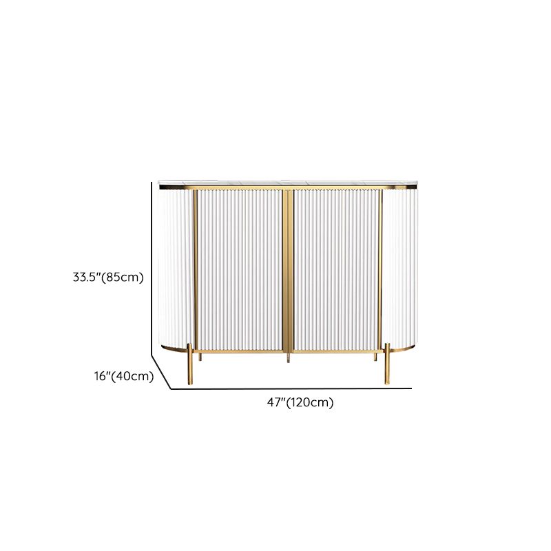 Glam Dining Room Sideboard Buffet Server Cabinet with Storage