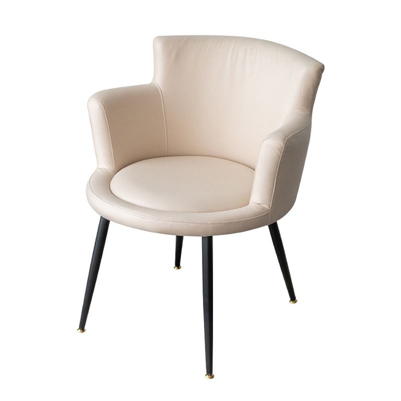 Faux Leather Chair 21.2" L x21.2" W x29.5" H Arms Included Chair