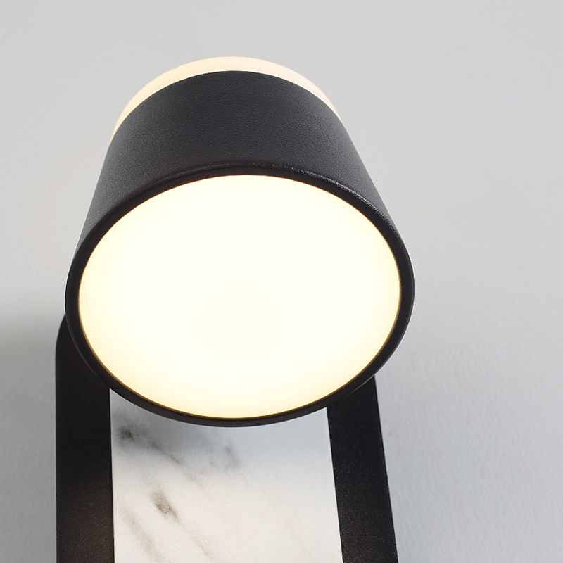 Geometric Shape Metal Reading Wall Lighting Modern Style 1-Light Wall Mount Lighting