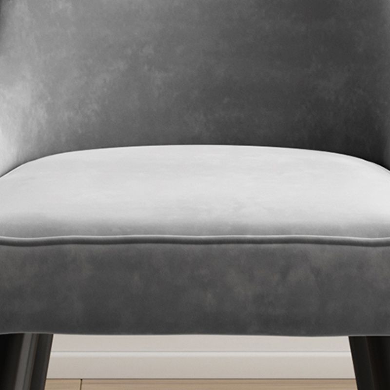 Glam Velvet Side Chair Parsons Upholstered Side Chair for Dining Room