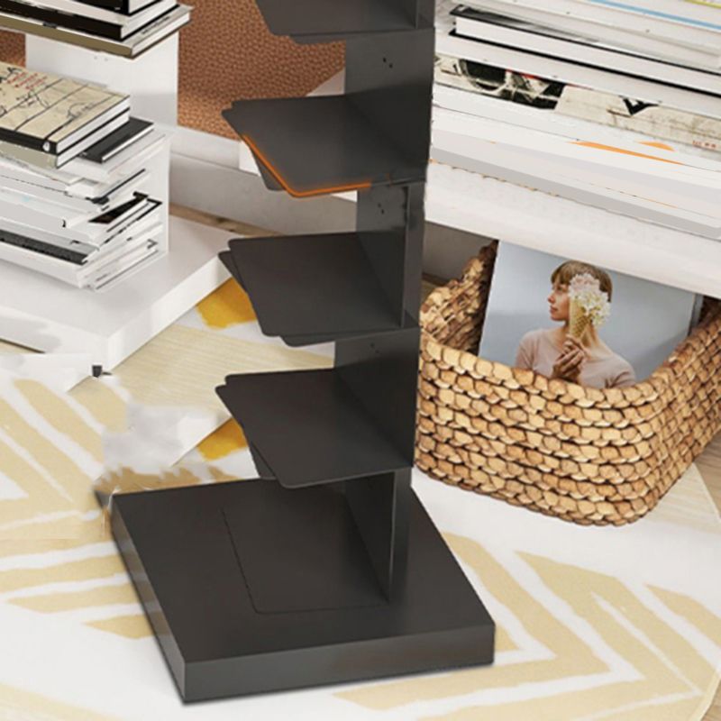 14"W Bookshelf Contemporary Style Invisible Bookcase for Office and Home