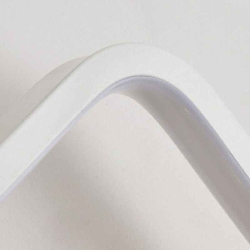 Contemporary Wall Light Geometric Shape LED Wall Sconce with Metal for Bedroom