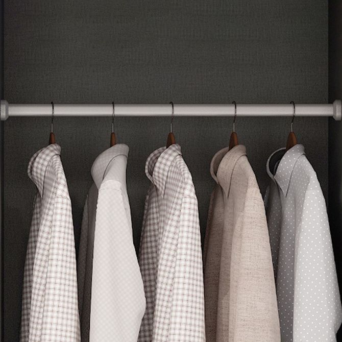 Grey and White Wardrobe Cabinet Contemporary Wardrobe Armoire