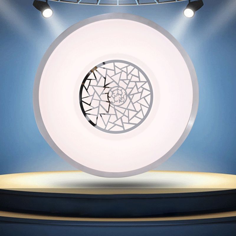 Round Flush Mount Light Acrylic Modern Simplicity Flush Mount Spotlight for Living Room