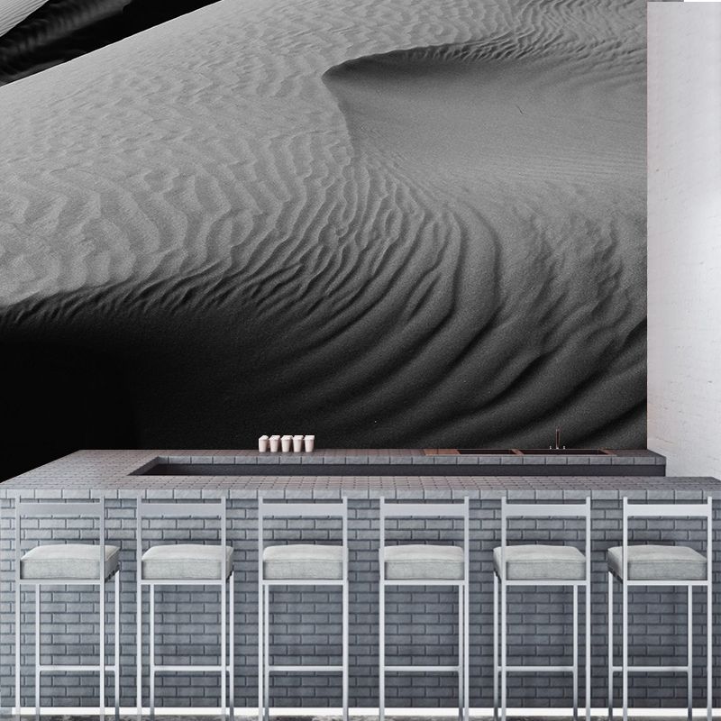 Photography Sand Wall Mural Modern Desert Moisture Resistant Wall Mural