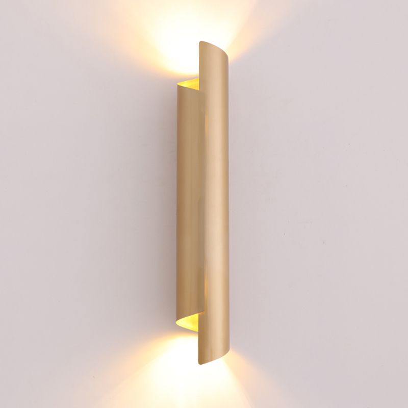 Gewikkelde muurverlichting armatuur eigentijdse stijl metalen wand gemonteerd verlichtingsarmatuur