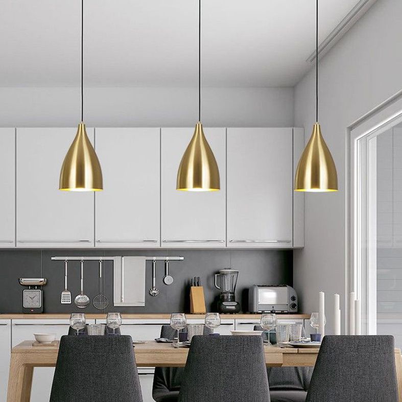 Pendentif de plafond ombré en métal