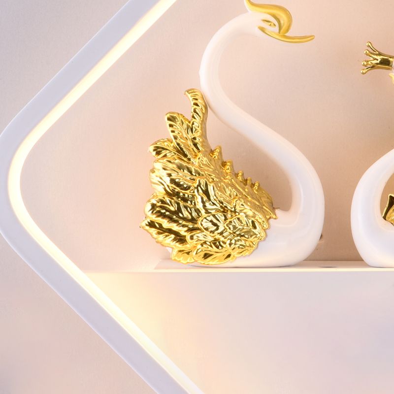 Livrage du salon Murminalisme moderne minimalisme LED MONT ÉCLAINEMENT (sans décoration)