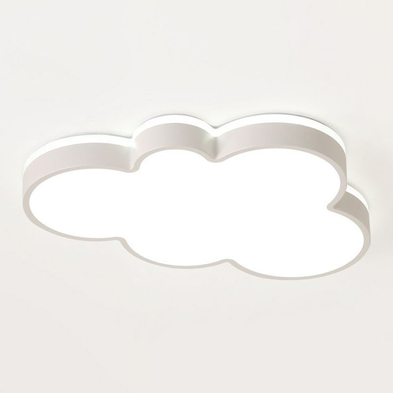Plafonnier LED en forme de nuage en acrylique, luminaire d'éclairage encastré pour chambre d'enfant