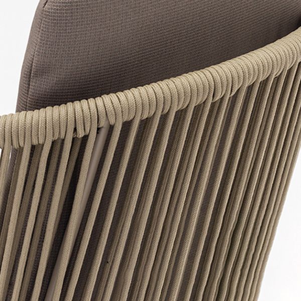 Grey Boho Style Dining Set Metal Oval 1/5/7 Pieces Dining Set