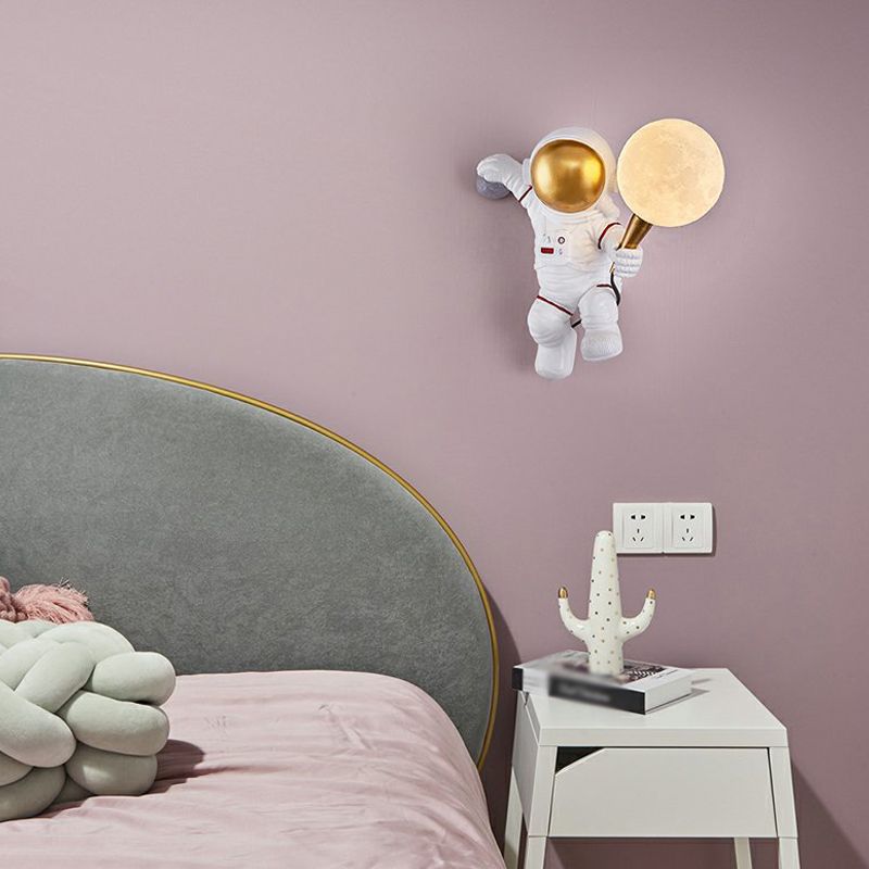 Modern Style Globe Sconce Light Fixtures Metal 1 Light Wall Lighting Ideas