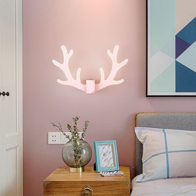 1 lumière géométrique lumineuse luminaires d'éclairage mural en métal de style moderne