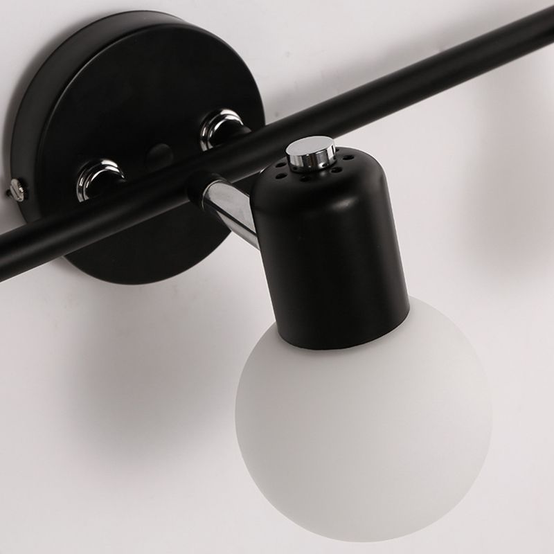 Bathroom Vanity Wall Lights Frosted Glass American Vanity Mirror Lights for Wash Basin