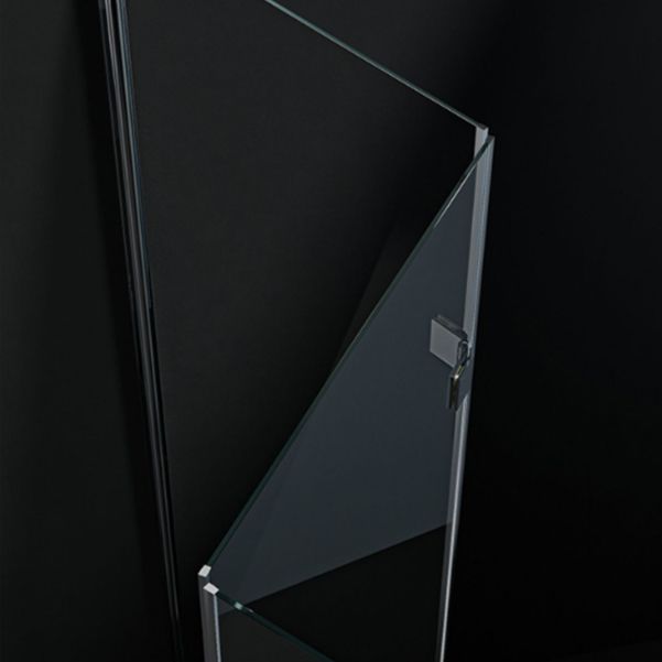 Tempered Shower Bath Door Frameless Bi-Fold Scratch Resistant Shower Doors