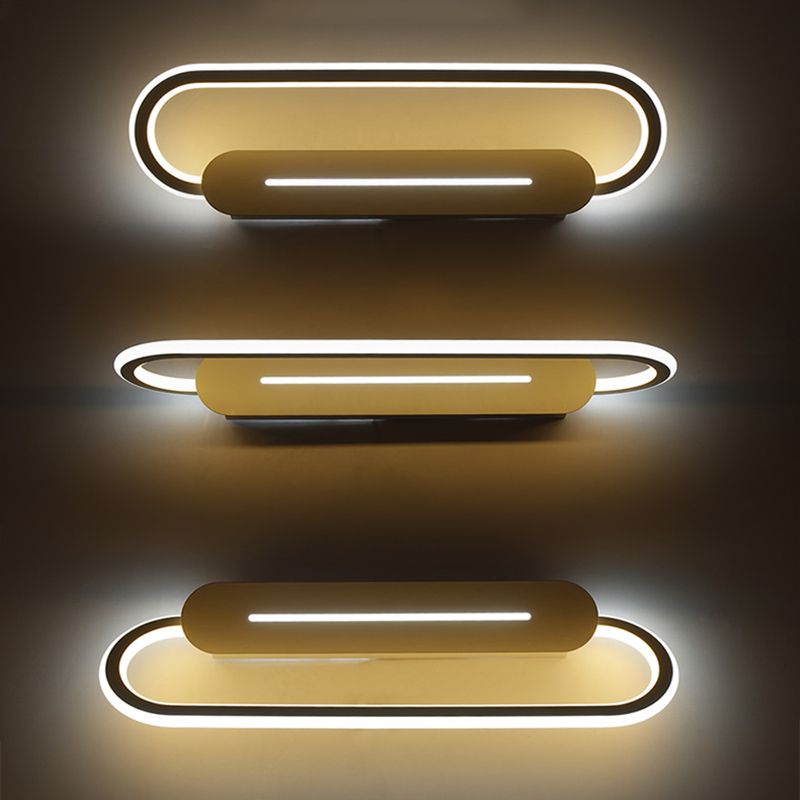 Schleifeform badezimmer Eitelkeitsleuchte Metallic Minimalist LED Wandhalterung Leuchte