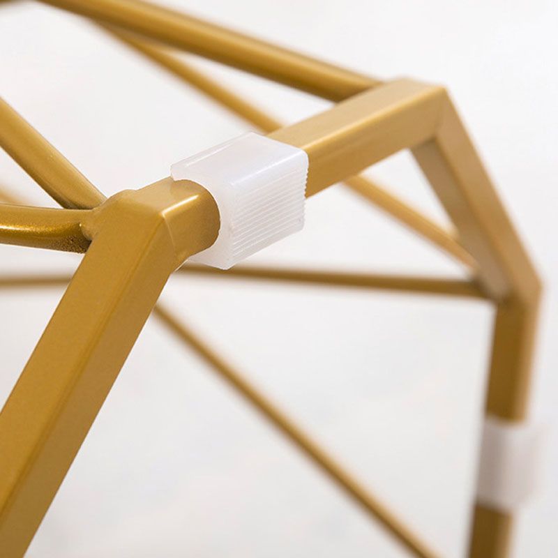 Solid Color Flannel Standard Stool Modern Style Simple Round Cushion Stool