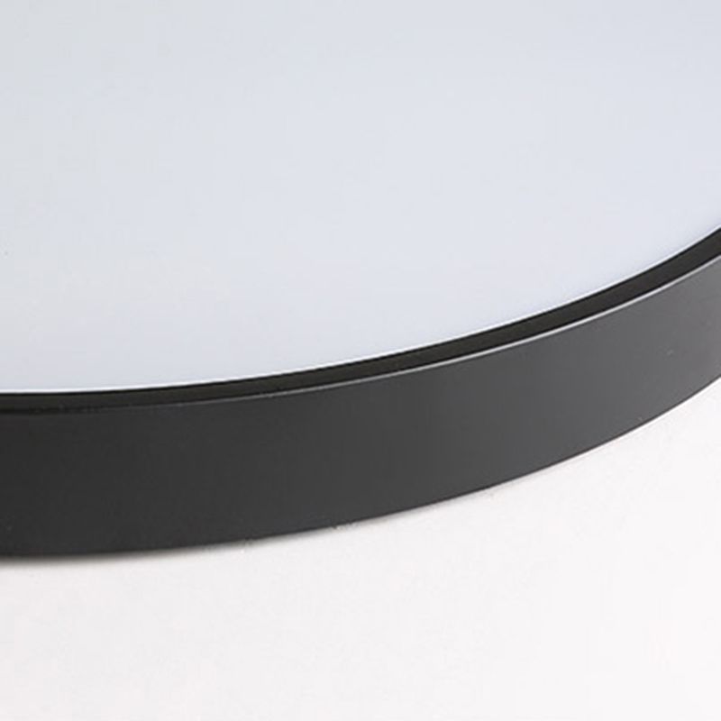 Metal Geometric Shade Flush Mount Llight Modern Style1 Head Flush Mount