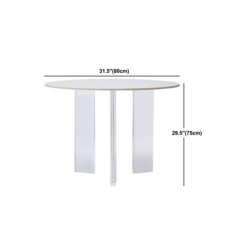 Modern 1/3 Pieces Dining Set Round Stone Dining Table for Dining Room Kitchen