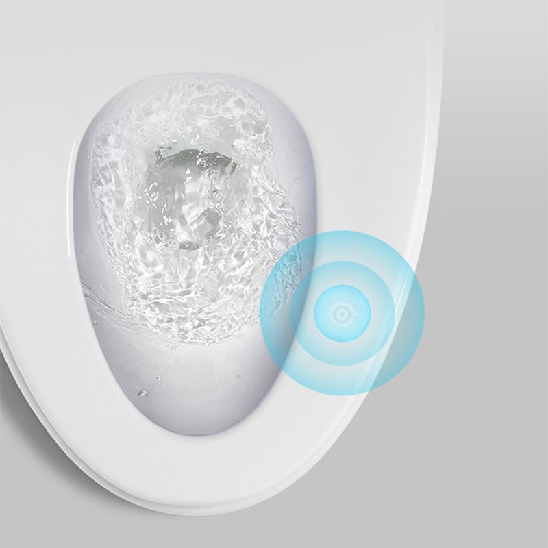 Modern Toilet One Piece Floor Mounted Flush Toilet with Toilet Seat