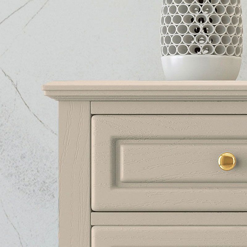 Glam Horizontal Storage Chest Bedroom 16.2" Wide Wooden Chest with Drawers