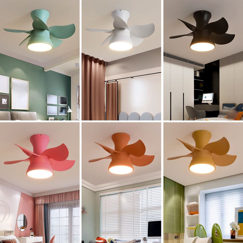 Éclairage de ventilateur de plafond de style moderne 1 Éclair de ventilateur de plafond léger pour la chambre des enfants