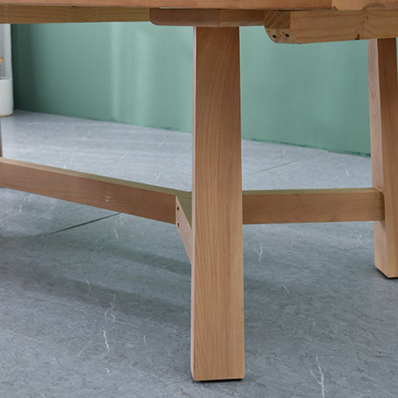 Modern 1/2/4/5/6 Pieces Dining Set with Solid Wood Dining Table and Chairs Furniture