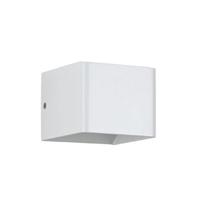 Metall Quadratleuchte LED -LED -Wandleuchte minimalistische LED -Wandleuchte