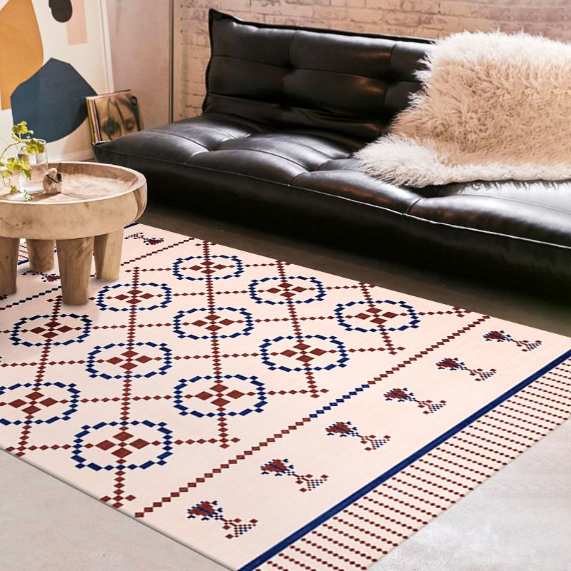 Traditioneller Hausdekoration Teppich Southwestern Muster Teppich Polyester Indoor Teppich